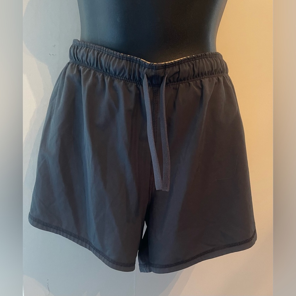 Nike Dri-Fit Just Do it Grey & Yellow Layered Shorts Size Large